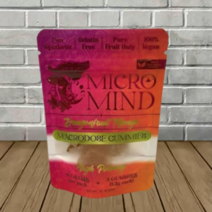 Micro Mind Chocolate Bars | Micro Mind Mushroom Gummies dragonfruit mango